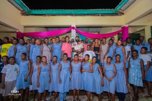 Group Picture With Students of St. Mary's Vocational Institute 